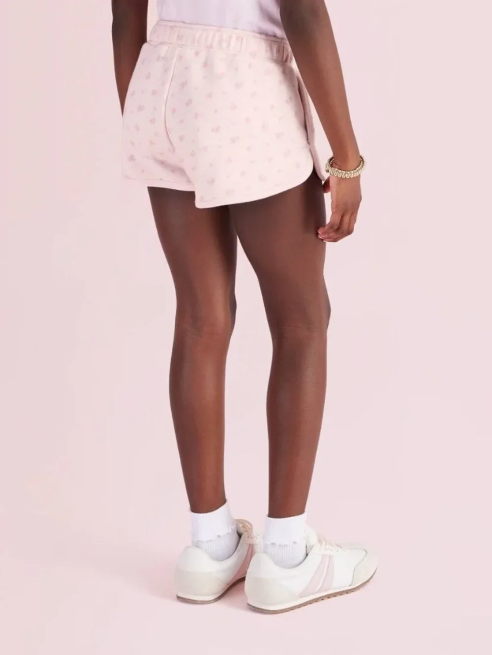 NWT LoveShackFancy x Target Lily Blooming Heirloom Ditsy Sweatshorts Pink - XXL